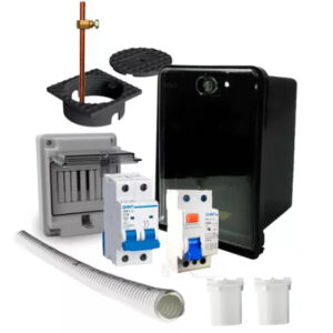Kit de bajada monofásica pilar de luz